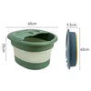 Footbath Massage Bucket Foldable  Portable Soaking Spa Foot Bath Tub