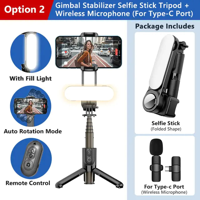 Selfie stick stabiliser