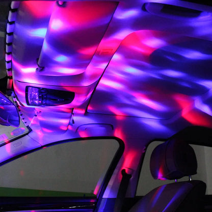 Laser Galaxy Projector – USB Star Light for Car Roof & Home, Romantic Starry Night LED Interior Lamp