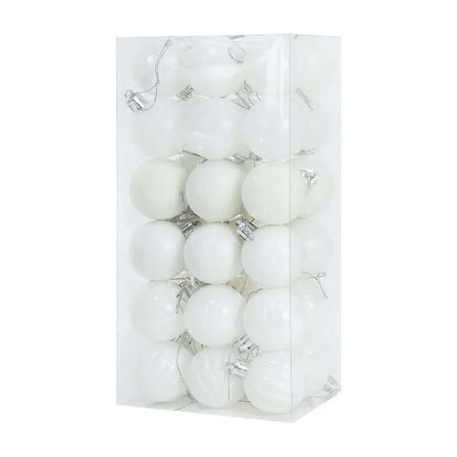 1 Box of Christmas Balls – Hanging Tree Ornaments for Home & Party Décor – 2024 New Year Gift