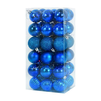 1 Box of Christmas Balls – Hanging Tree Ornaments for Home & Party Décor – 2024 New Year Gift