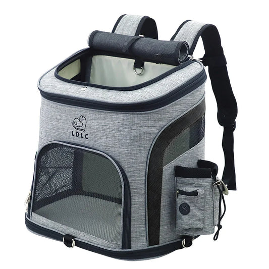 Travel Bag Pet Sports Backpack Portable Collapsible Breathable Cattery Pet Backpack Medium Cat Dog Backpacks Bag Cat Toy