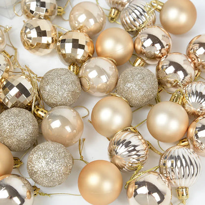 1 Box of Christmas Balls – Hanging Tree Ornaments for Home & Party Décor – 2024 New Year Gift