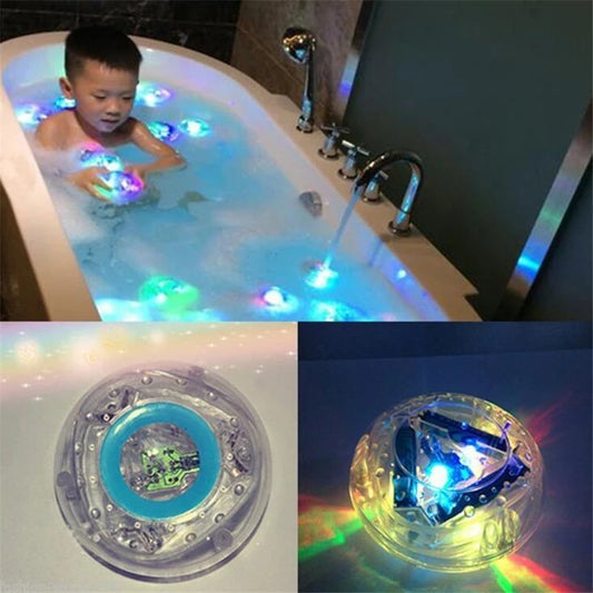 Waterproof Color-Changing LED Bath Light: Floating Spa &amp; Pool Light for Kids' Fun and Relaxing Showers