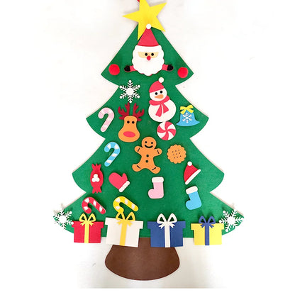 DIY Felt Christmas Tree – Festive Home Decoration for Kids & Family – Navidad 2024 Ornaments