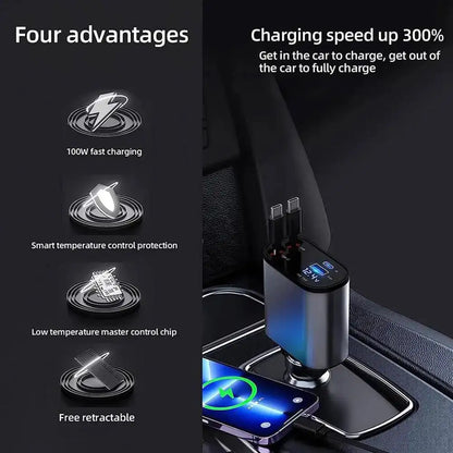 Retractable Car Charger