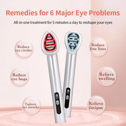 GlowUK™ LED Eye Beauty Device – Gentle Care for a Radiant Complexion