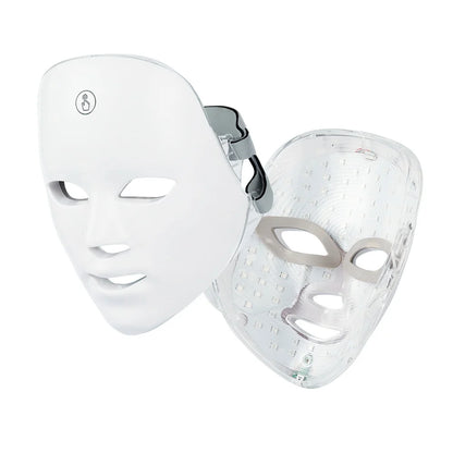 GlowUK™ 7 Colours Photon Facial LED Mask – Non-Invasive Light Therapy for Skin Care