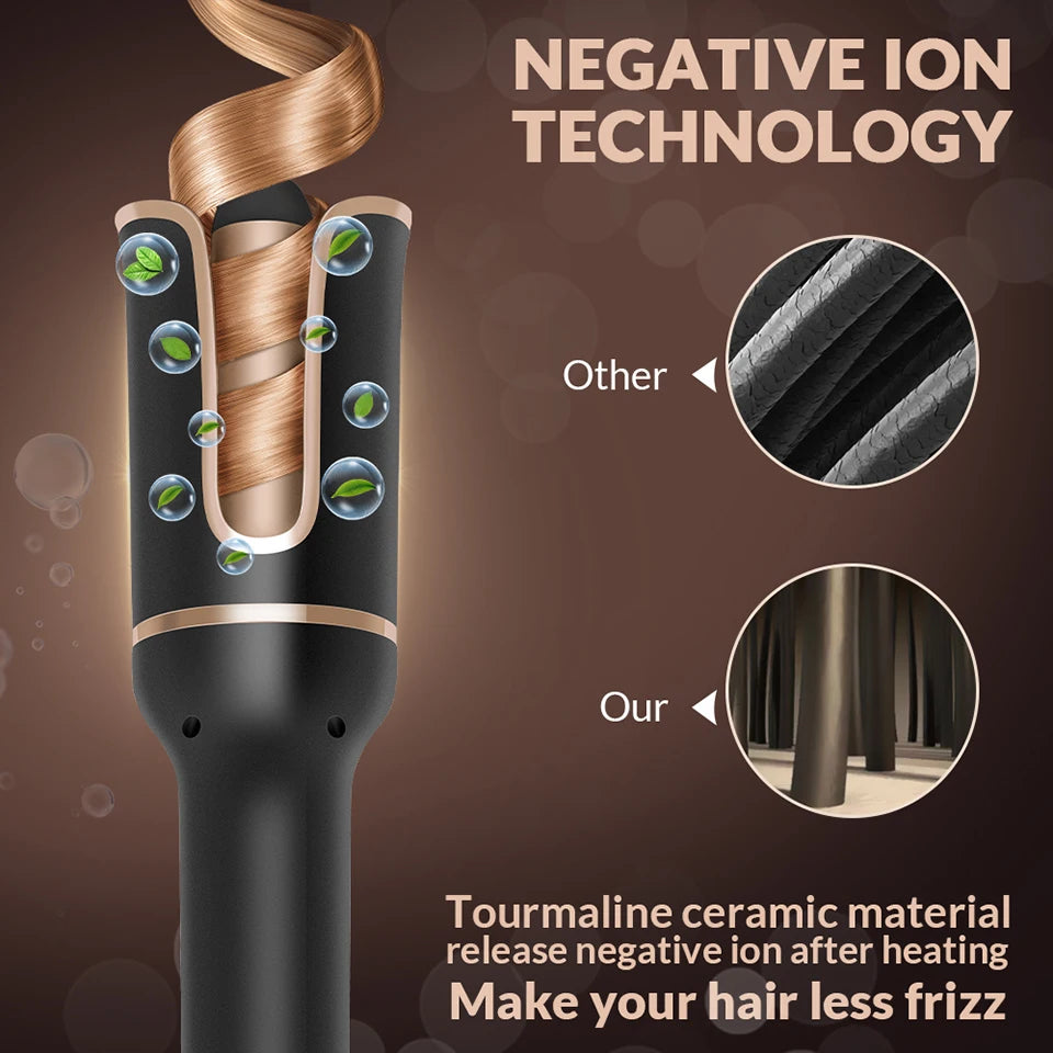 Automatic Hair Curler: Looper Wavy Crimping Curl Tool for Effortless Curls & Waves