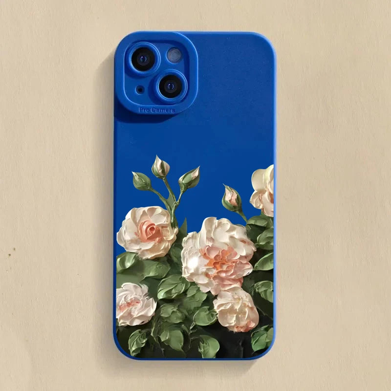 Rose Flower Phone Case for Redmi Note: Stylish Soft Silicone Cover