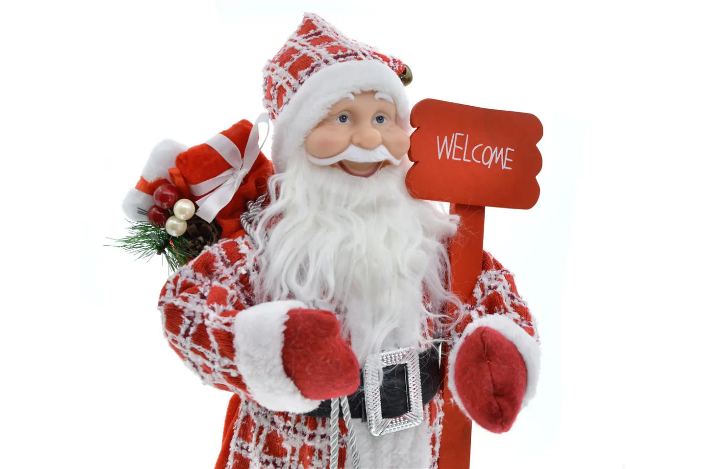 45cm Santa Claus Doll Christmas Decoration – Festive Ornament for Home, Tree & Holiday Gifting