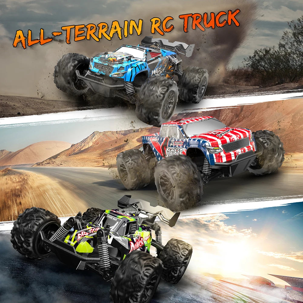 1:20 Off-Road RC Car – High-Speed 2.4G Remote Control Monster Truck for Kids