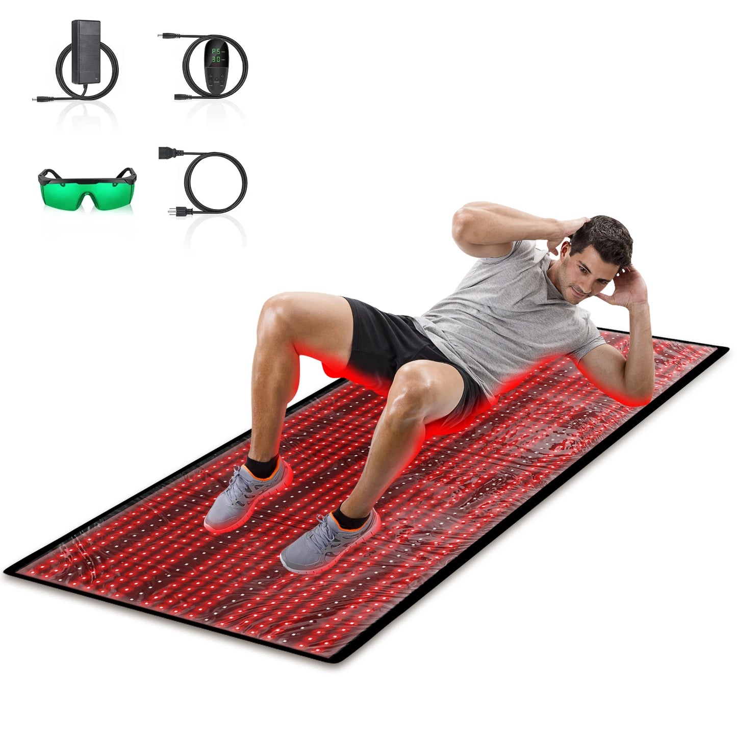 LED Red Light Mat Device Large Pads for Whole Full Body yoga Mat Home  Relaxation Device Mat