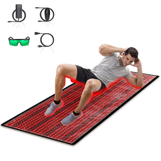 LED Red Light Mat Device Large Pads for Whole Full Body yoga Mat Home  Relaxation Device Mat