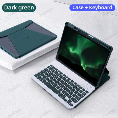 Rotatable Keyboard Case for iPad: Smart Back Cover with 360° Rotation for iPad Pro 11, Air 4/5, 10th Gen, 10.2 & 10.5 Models