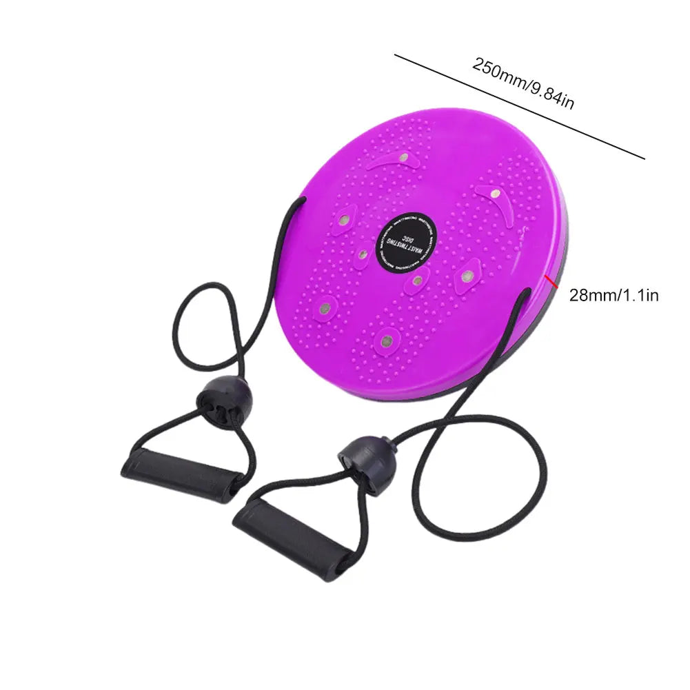 Magnetic Waist Twisting Disc: Fitness Balance Board & Weight Loss Trainer for Core Strength and Massage