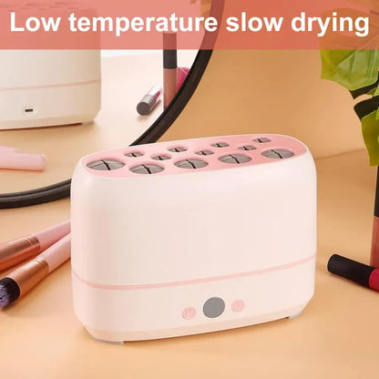 GlowUK™ Makeup Brush Dryer - USB Powered and Constant Temperature