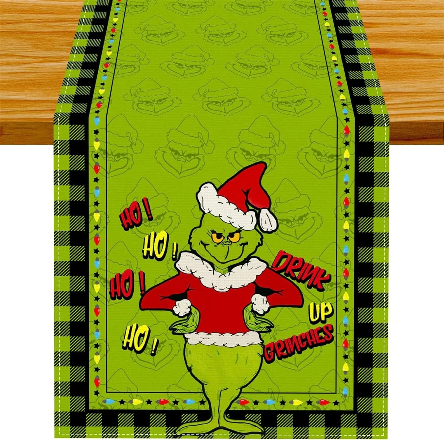 Linen Green Christmas Table Runner: Merry Holiday Tablecloth for Xmas & New Year Decorations (2025)