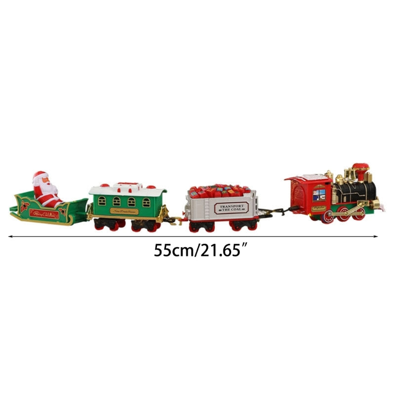 Christmas Electric Train Toy – Festive Train Set for Tree Decor & Holiday Scenes, Perfect Christmas Ornament