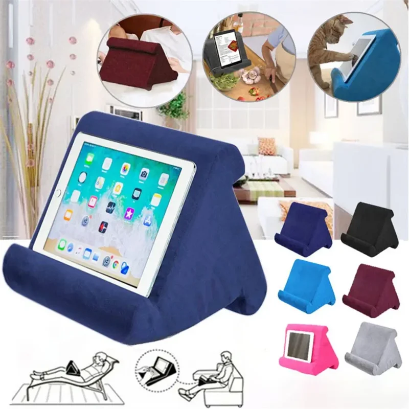 Tablet Pillow Stand: Multi-Function Cushion Holder for iPad, Mobile Phones, & Laptops – Perfect for Bed & Desk