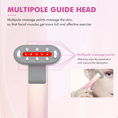 GlowUK™ 4-in-1 Electric Fairy Stick – Versatile Skincare Tool for Radiant Skin