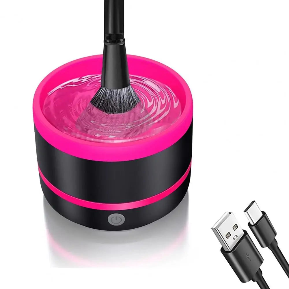 GlowUK™ Electric Makeup Brush Cleaner – Fast & Effective Cleaning at Your Fingertips