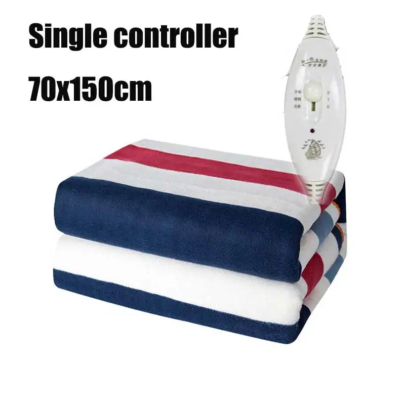 UK Smart Electric Heated Blanket: Winter Heating Blanket with Adjustable Temperature & Timer, Heated Carpet Mat