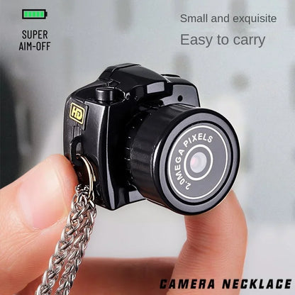 Ultra Mini Camera – Portable HD Video &amp; Audio Recorder, Webcam, Sports DV Camcorder, Small Body Security Protection Camera