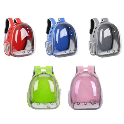 Cat Backpack Large Capacity Panoramic Transparent Breathable Backpack Go Out Portable Pet Supplies Cat Backpack