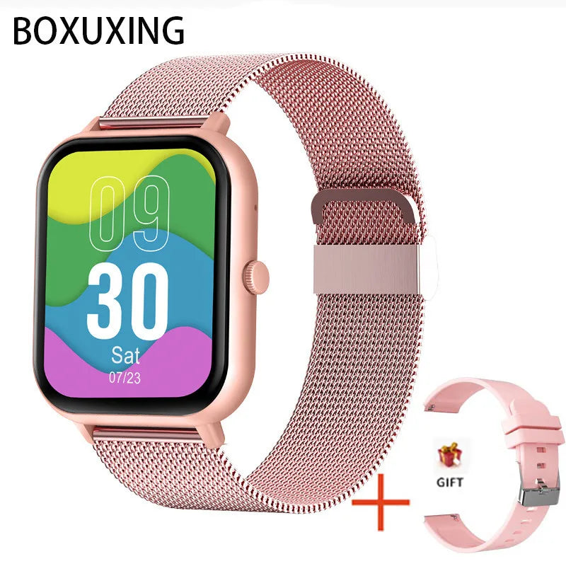 2024 Xiaomi Smart Watch for Women & Men – Bluetooth Call, Fitness Tracker, Health Monitor, Fashionable Smartwatch for Sports & Lifestyle