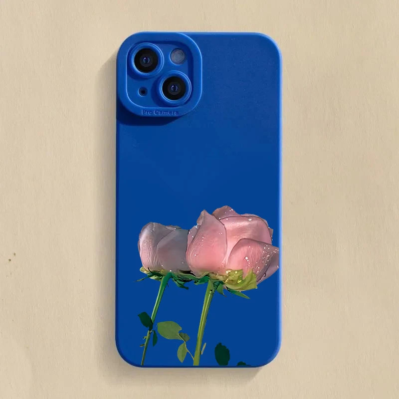 Rose Flower Phone Case for Redmi Note: Stylish Soft Silicone Cover