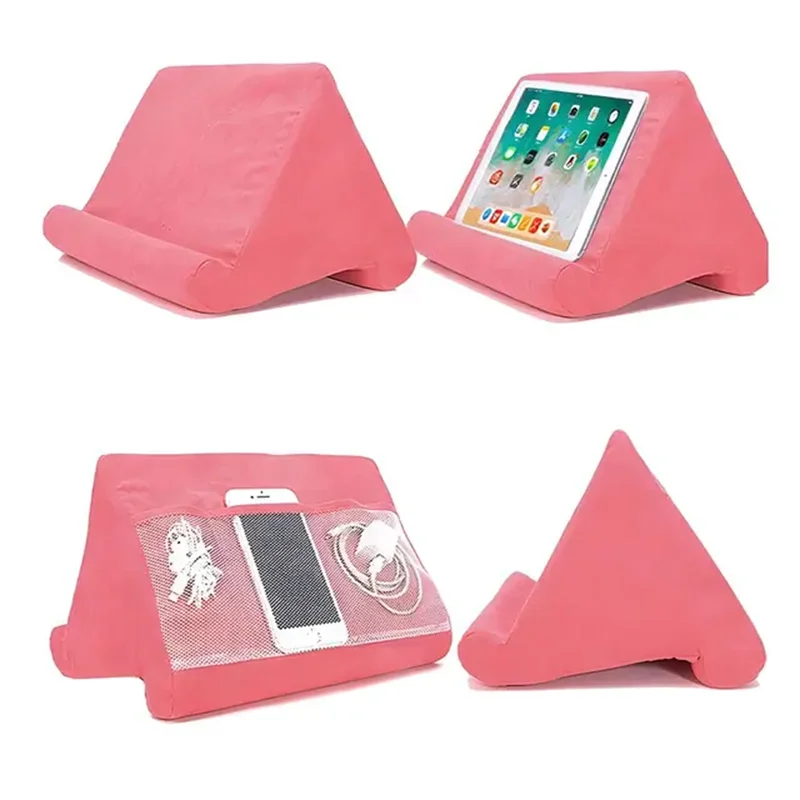 Tablet Pillow Stand: Multi-Function Cushion Holder for iPad, Mobile Phones, & Laptops – Perfect for Bed & Desk