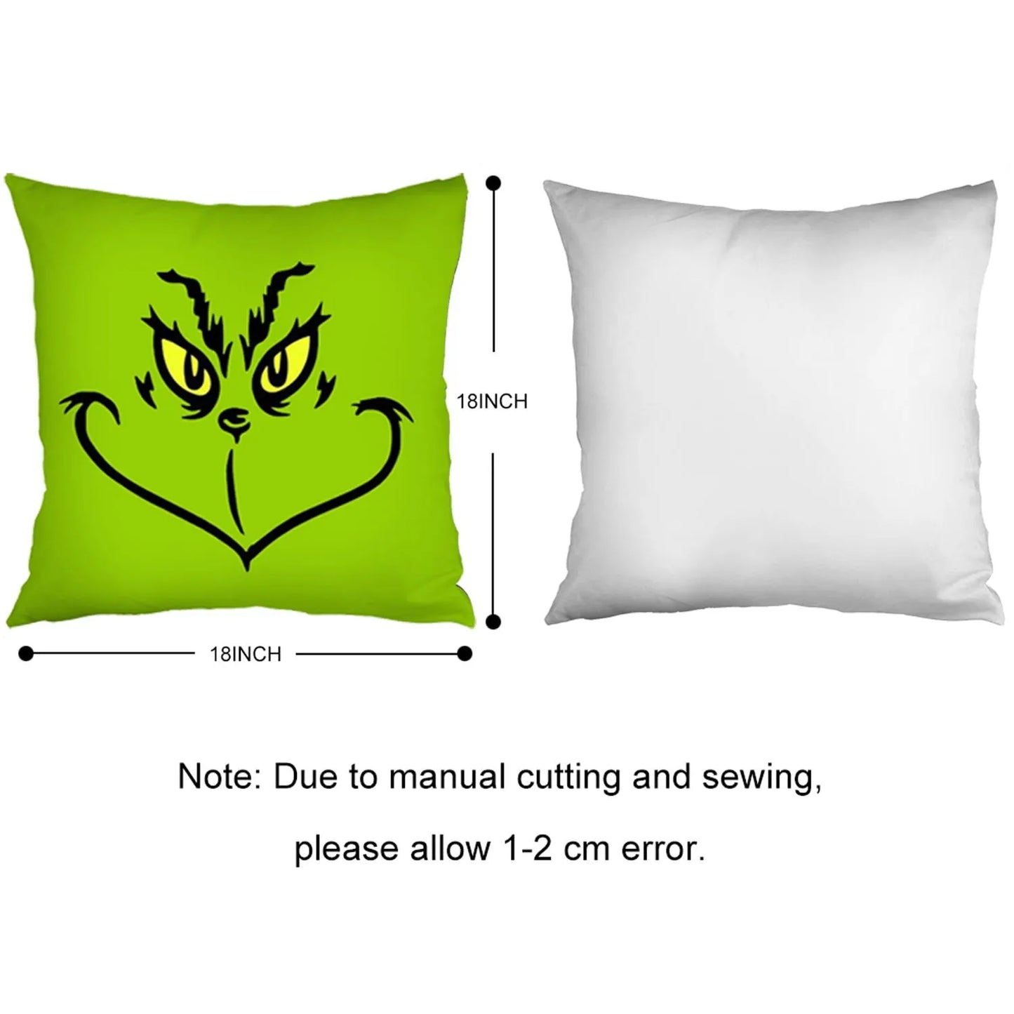 Festive Christmas Lumbar Pillowcase: Fun Holiday Cushion Cover for Sofa and Home Décor