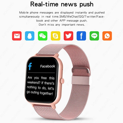 2024 Xiaomi Smart Watch for Women & Men – Bluetooth Call, Fitness Tracker, Health Monitor, Fashionable Smartwatch for Sports & Lifestyle