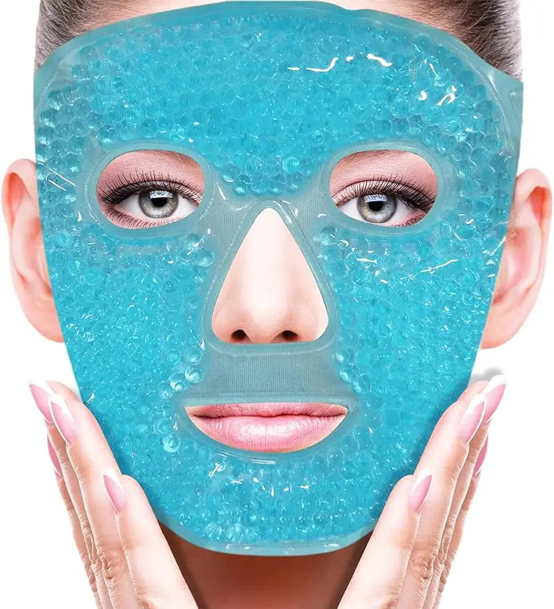 GlowUK™ Cold Face Eye Mask – Refreshing Spa Treatment for Tired Skin