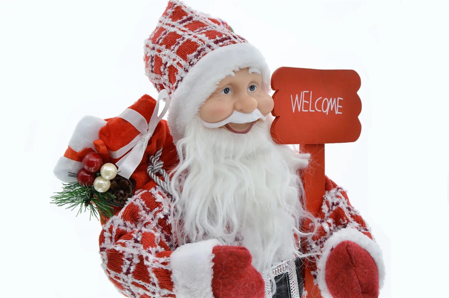 45cm Santa Claus Doll Christmas Decoration – Festive Ornament for Home, Tree & Holiday Gifting