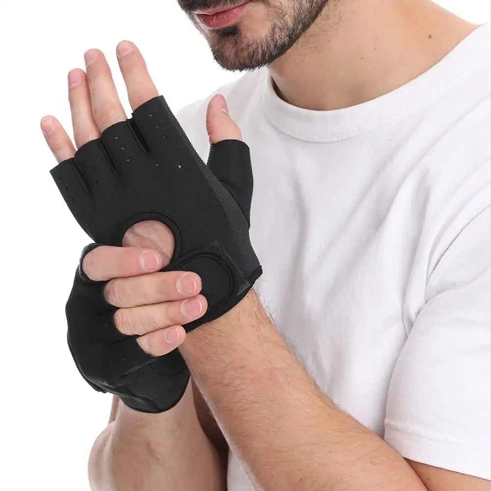 Elevate Your Workout with Our Silicone Palm Weightlifting Gloves!