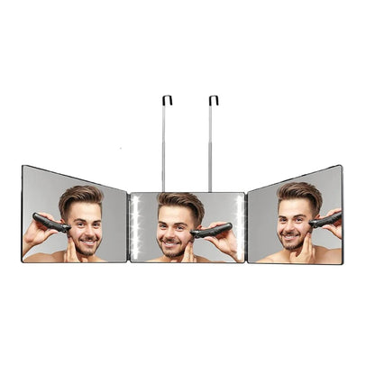 GlowUK™ Trifold Adjustable Makeup Mirror