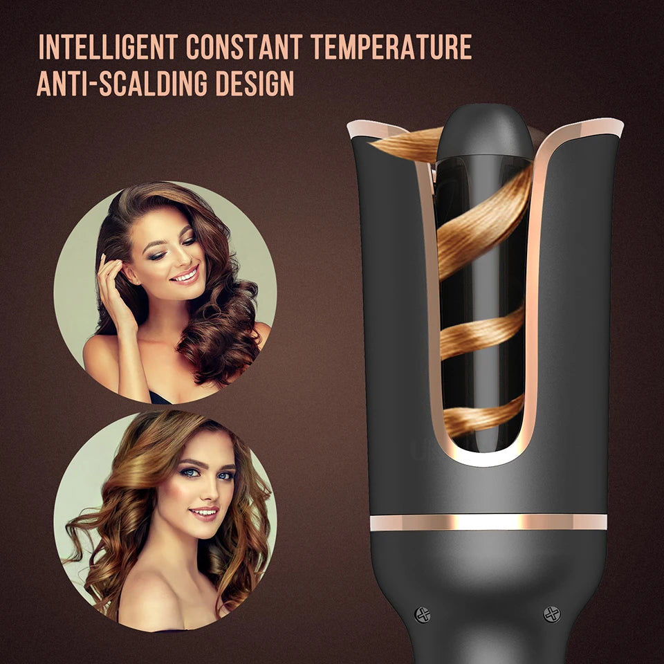 Automatic Hair Curler: Looper Wavy Crimping Curl Tool for Effortless Curls & Waves