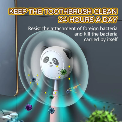 Wireless Smart UV Toothbrush Sterilizer: Portable Automatic Sanitizer Holder for Hygienic Oral Care