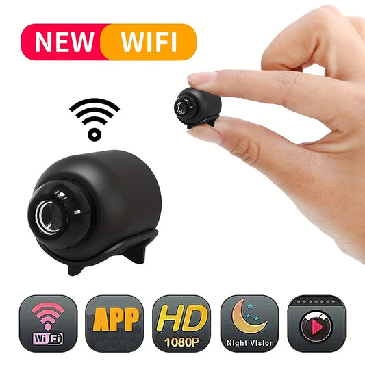 X5 Mini Camera 1080P – Night Vision, Motion Detection, Portable Wireless Surveillance Camera