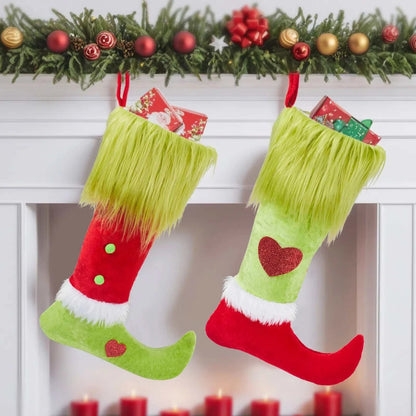 Christmas Socks Candy Bag – Holiday Gift Bag Pendant