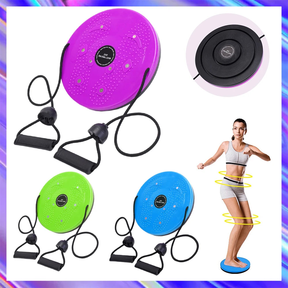 Magnetic Waist Twisting Disc: Fitness Balance Board & Weight Loss Trainer for Core Strength and Massage