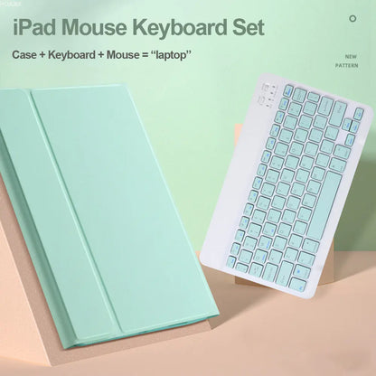 Detachable Keyboard Case for iPad: Compatible with iPad Pro 11 & More - Multi-Functional Cover with Built-In Keyboard