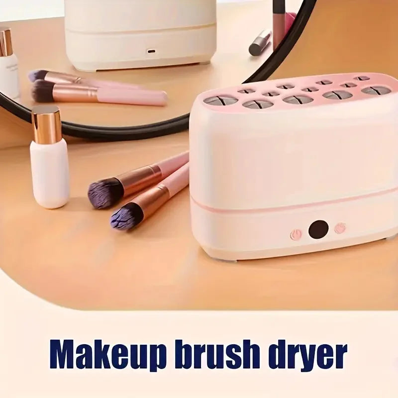 GlowUK™2pcs Electric Makeup Brush Cleaner and Dryer Set