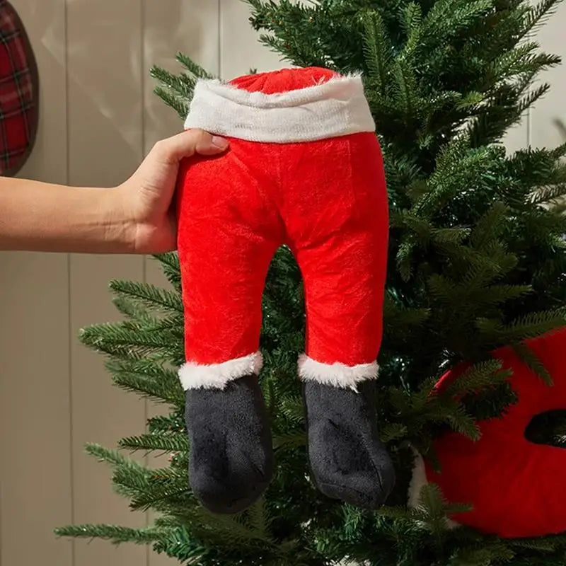 Santa Claus Legs Christmas Tree Decoration