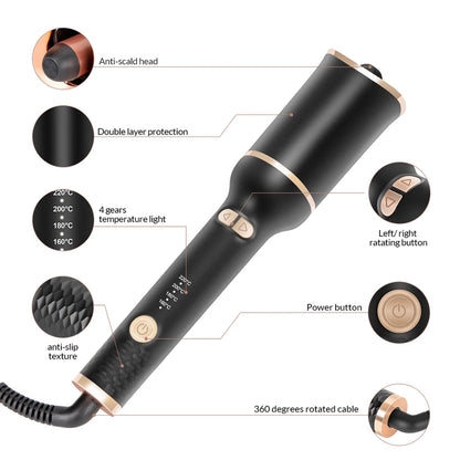 Automatic Hair Curler: Looper Wavy Crimping Curl Tool for Effortless Curls & Waves