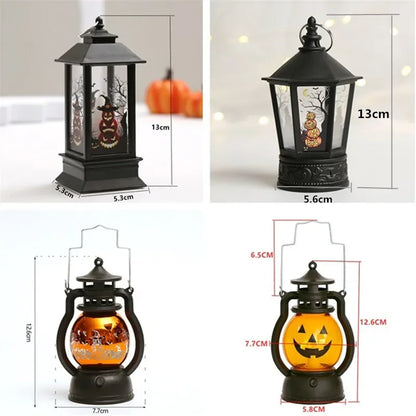 LED Santa & Elk Lantern Wind Light: Festive Christmas Decoration for Home, Navidad 2025 New Year Gifts & Holiday Supplies