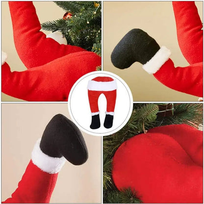 Santa Claus Legs Christmas Tree Decoration