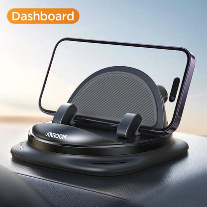 Dashboard Car Phone Holder – Universal Reusable Silicone Phone Mount with Anti-Slip Pad for Secure & Convenient In-Car Use  Optimized